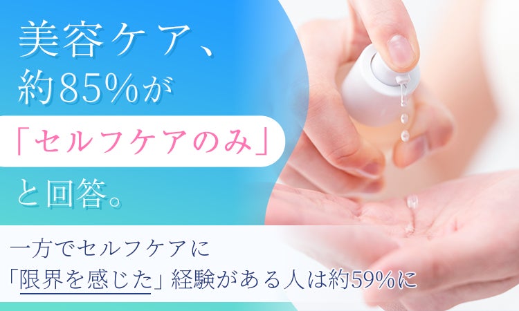 セルフ美容ケアに限界を感じる女性は約6割 プロには高性能機器と専門知識を期待 NEXER Group調査